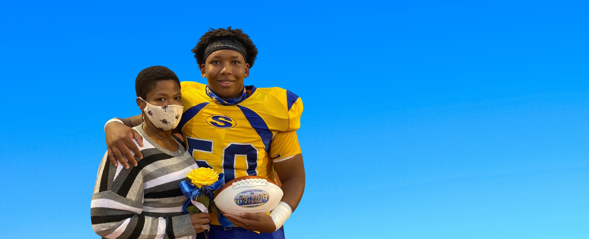 Football Mom blue background football mom blue background